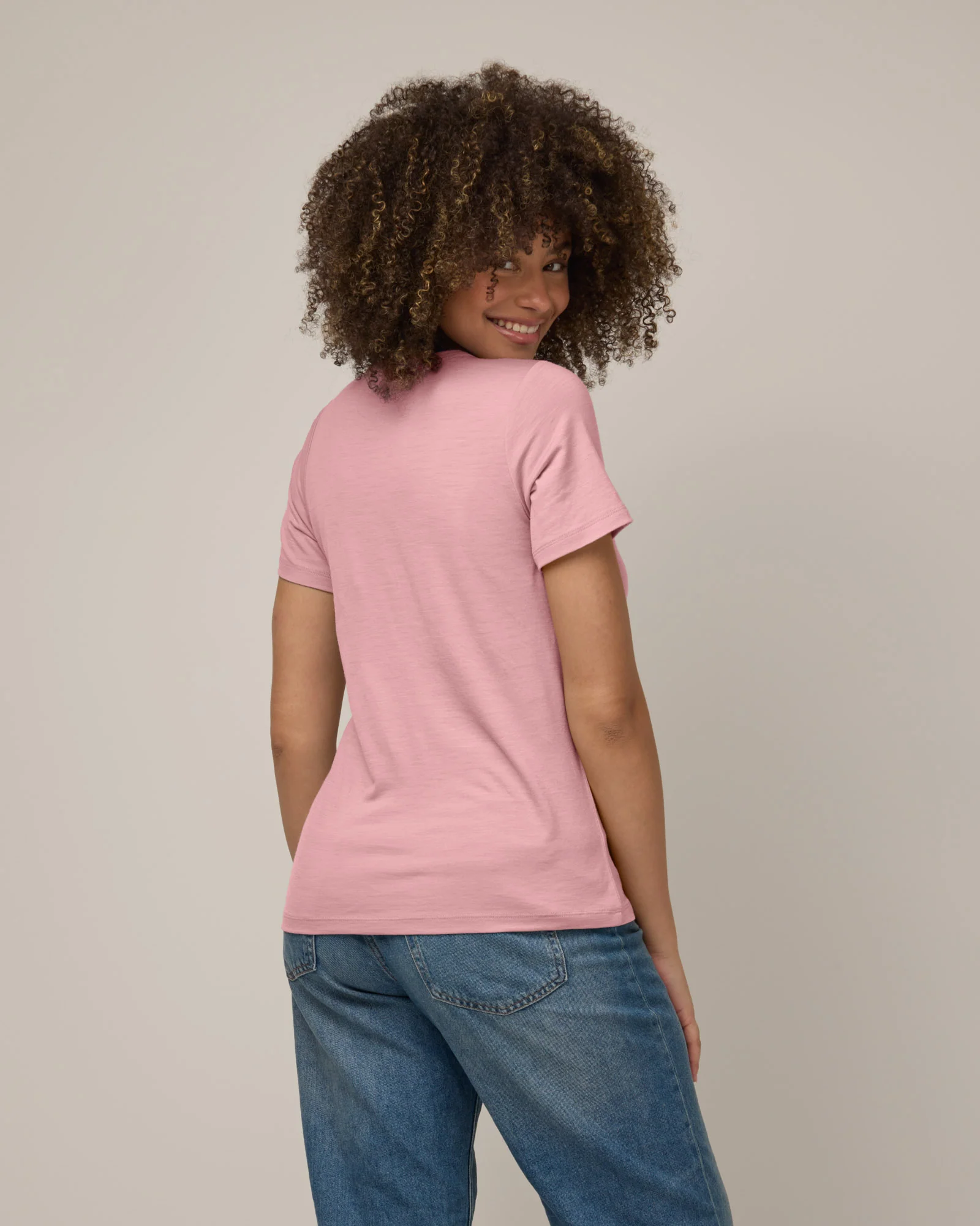 Cara 100% Wool Fitted Tee - Image 3