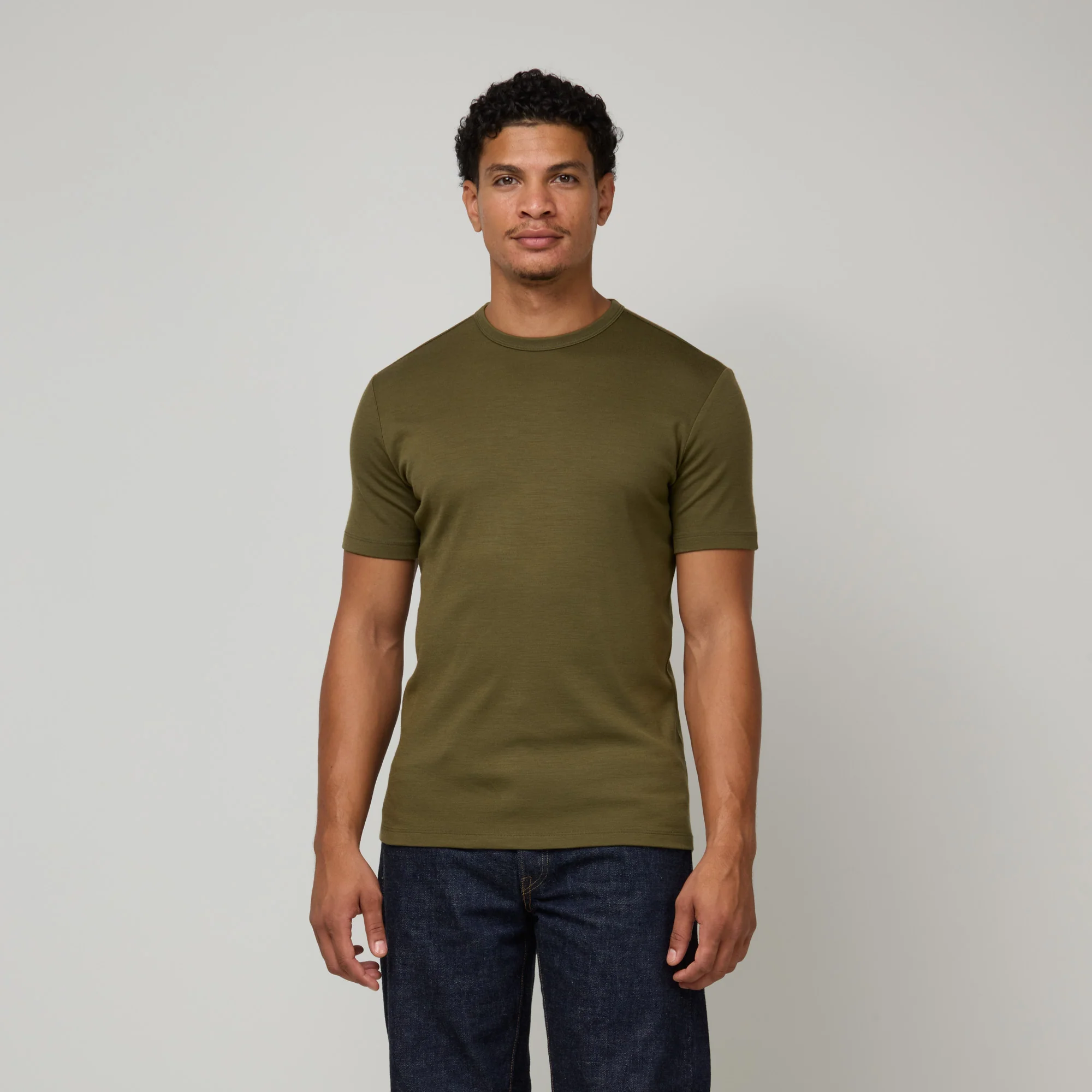 Men's Interlock Crew Neck Tee - Image 2
