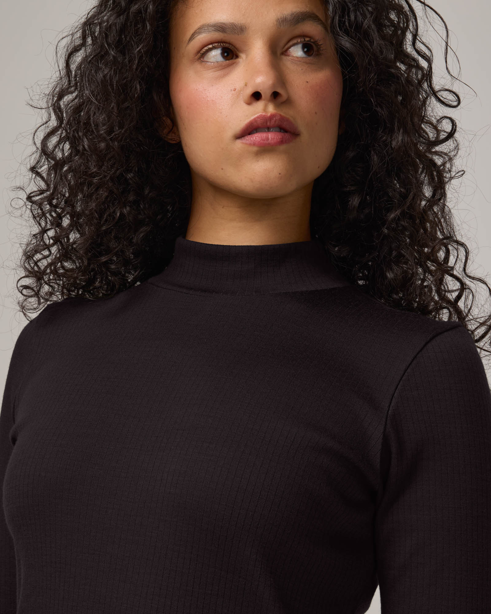 Krystal Mock Neck Top - Image 4