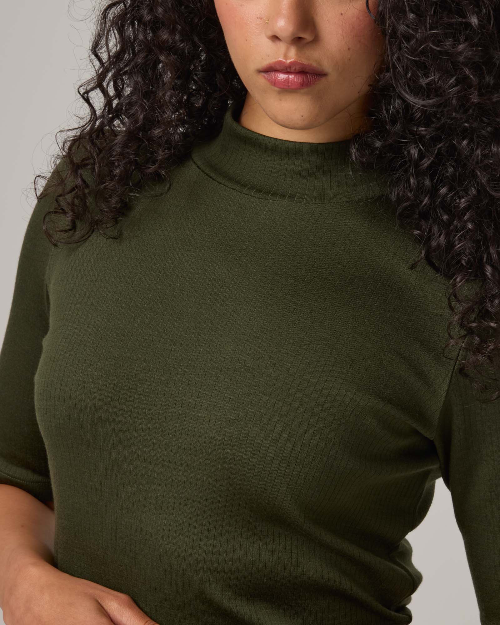 Krystal Mock Neck Top - Image 4