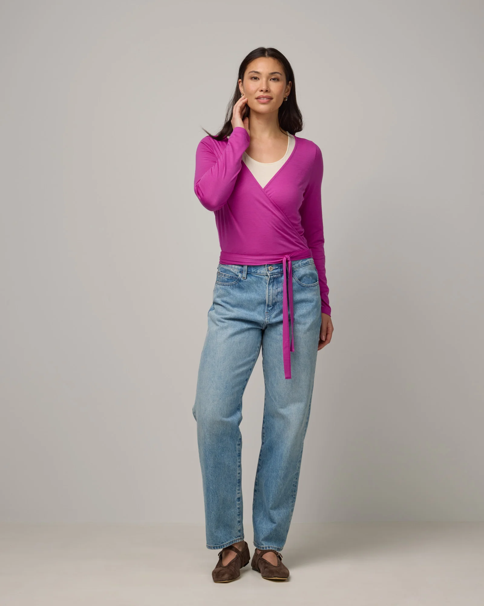 Natalia Wrap Top