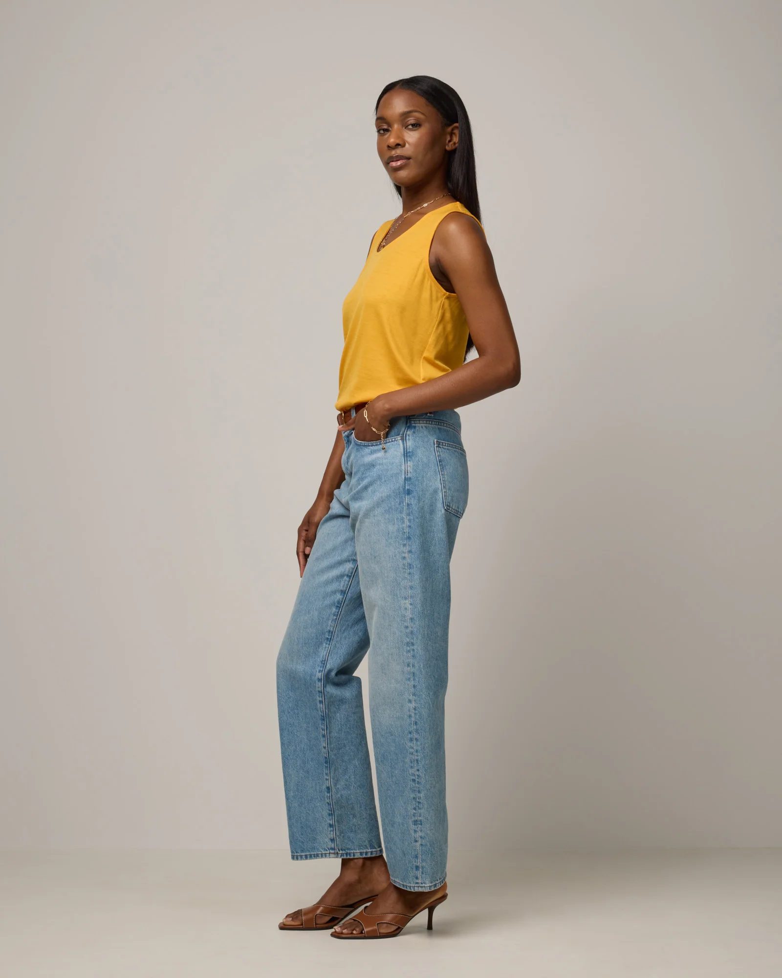 Steph Scoop Neck Tank - Image 4
