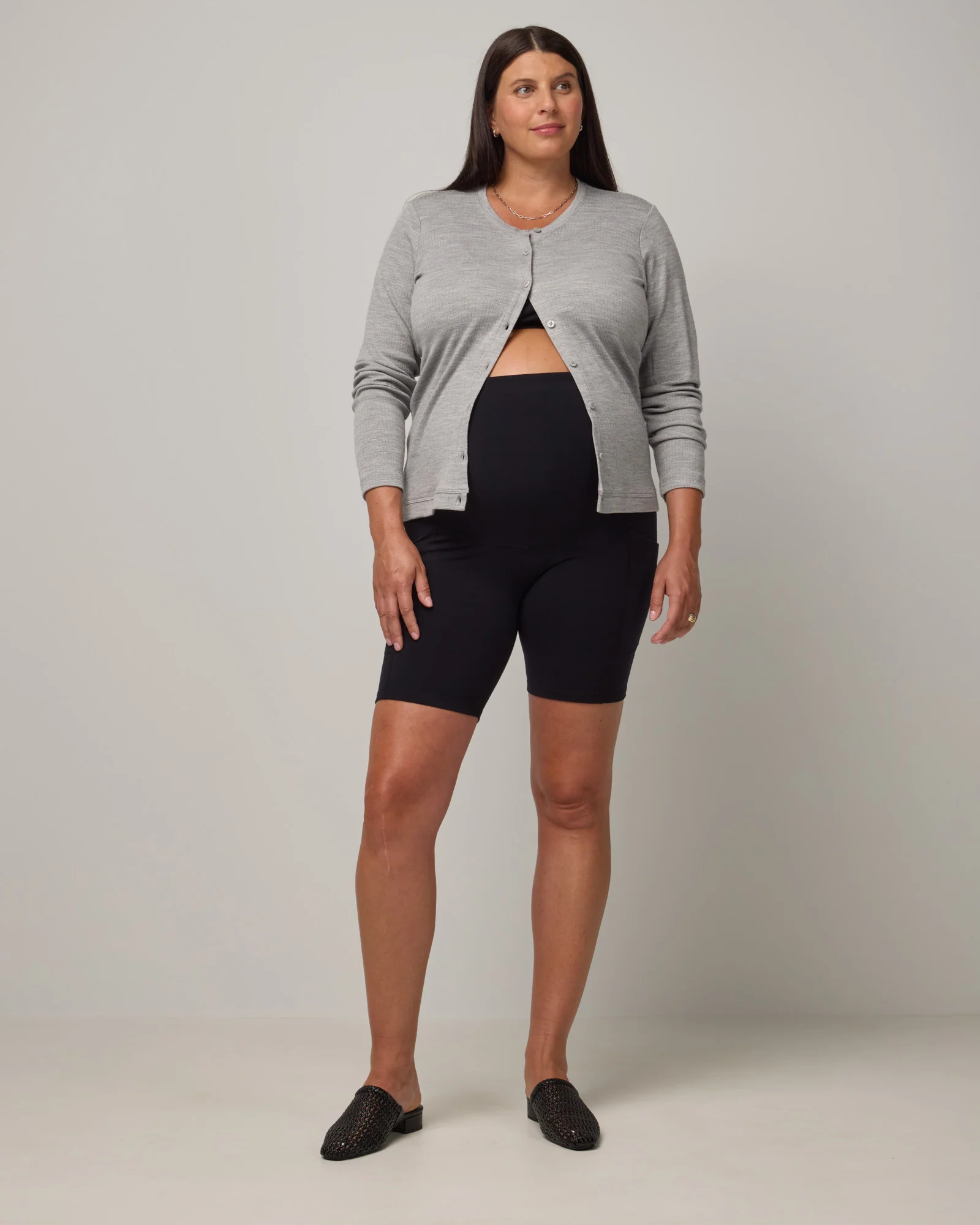 Summit Maternity Pocket BIke Short - Image 5